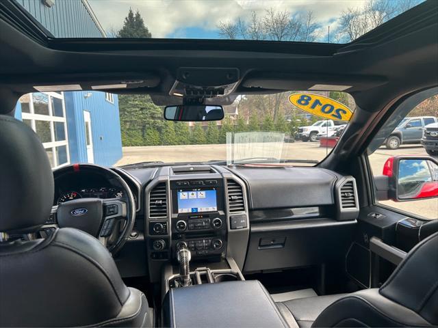 used 2018 Ford F-150 car, priced at $42,755