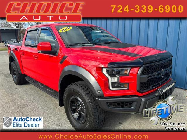 used 2018 Ford F-150 car, priced at $42,755