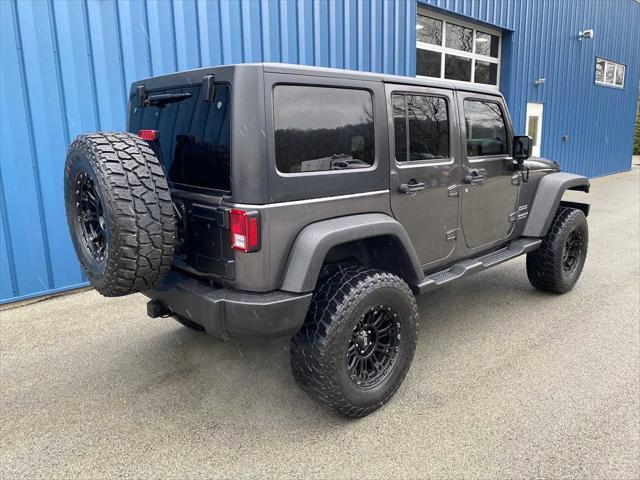 used 2016 Jeep Wrangler Unlimited car, priced at $17,876