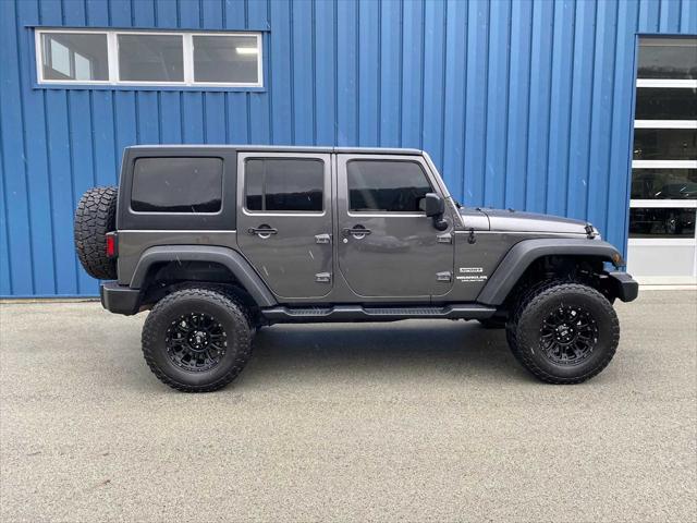 used 2016 Jeep Wrangler Unlimited car, priced at $17,876