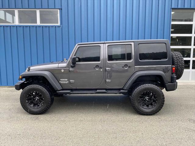 used 2016 Jeep Wrangler Unlimited car, priced at $17,876