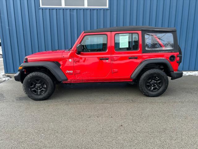 used 2019 Jeep Wrangler Unlimited car, priced at $24,955