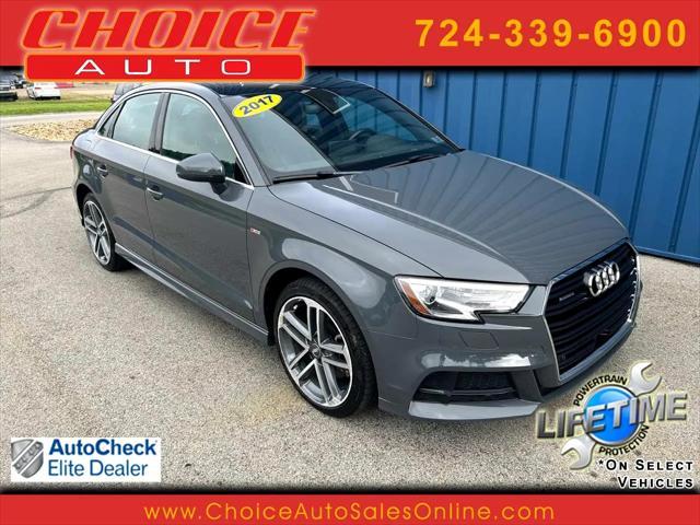 used 2017 Audi A3 car, priced at $17,479