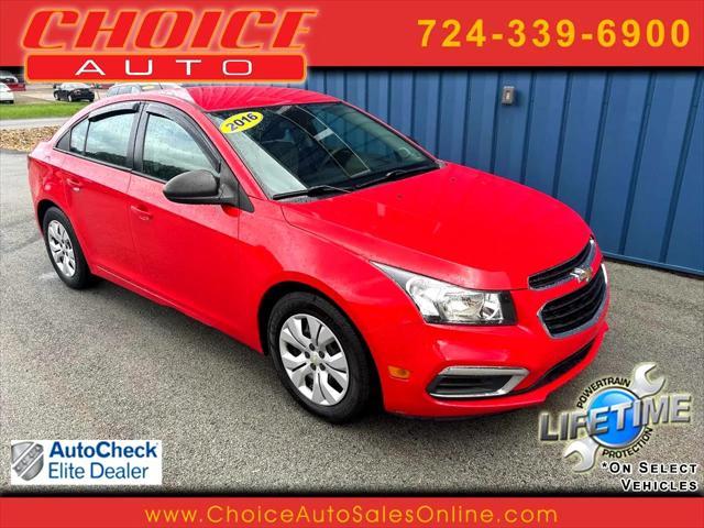 used 2016 Chevrolet Cruze Limited car, priced at $8,750
