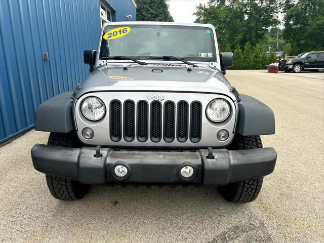 used 2016 Jeep Wrangler Unlimited car, priced at $18,950