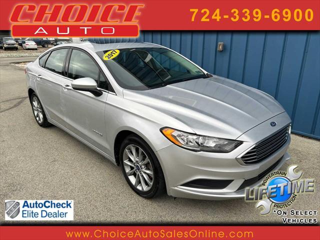 used 2017 Ford Fusion Hybrid car, priced at $9,973