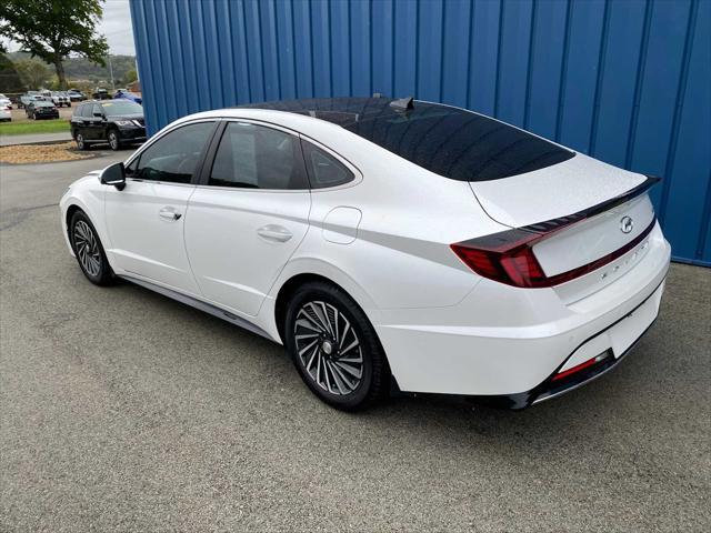 used 2021 Hyundai Sonata Hybrid car, priced at $20,819