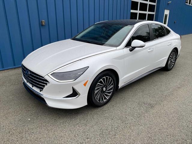 used 2021 Hyundai Sonata Hybrid car, priced at $20,819