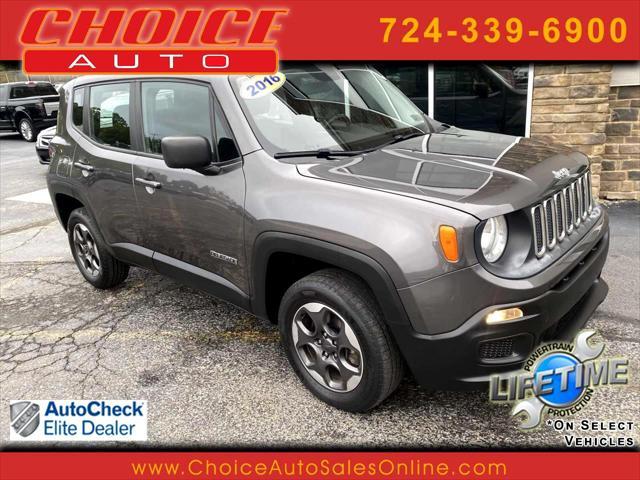 used 2016 Jeep Renegade car, priced at $11,582