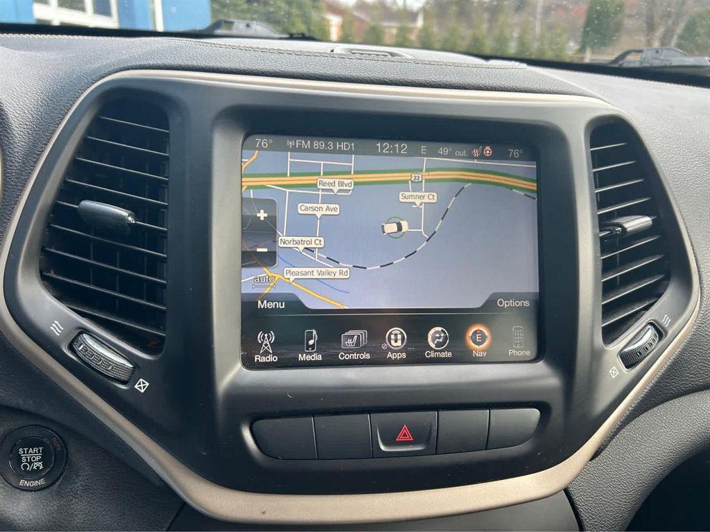 used 2015 Jeep Cherokee car, priced at $13,389