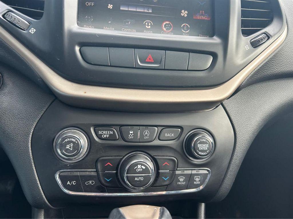 used 2015 Jeep Cherokee car, priced at $13,389