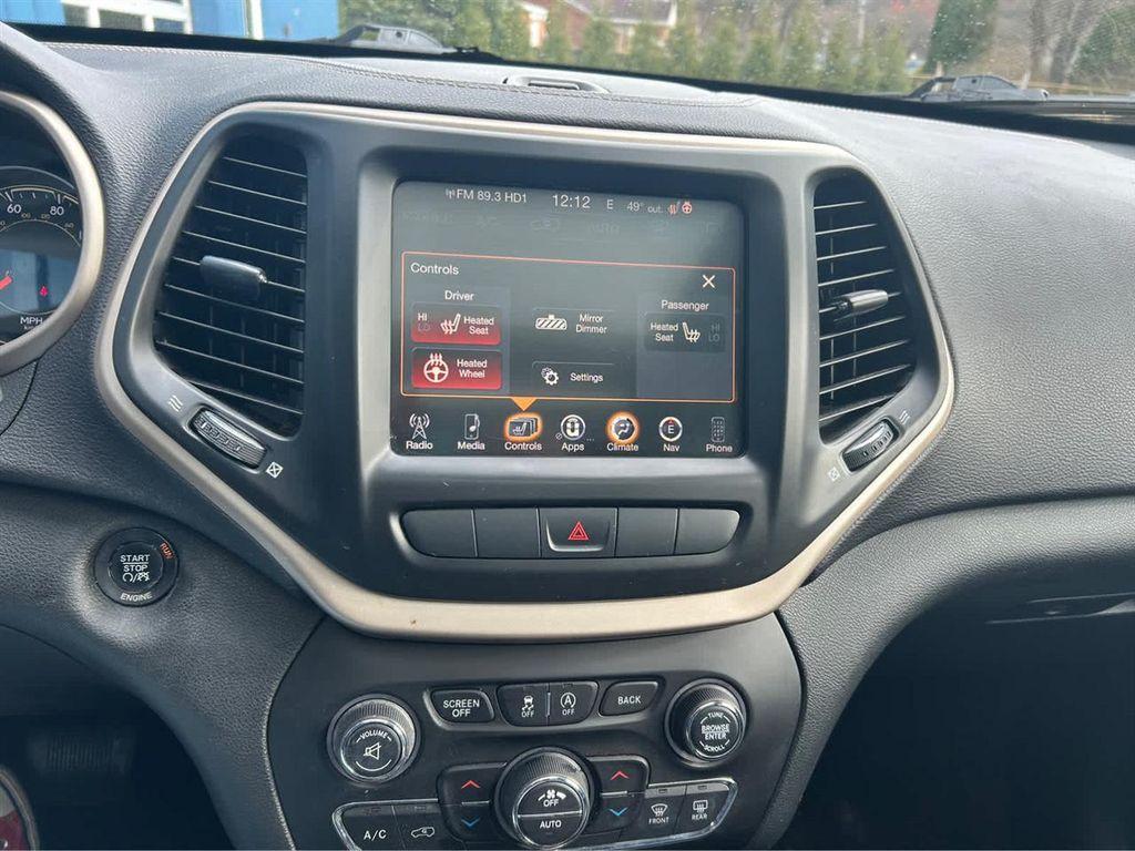 used 2015 Jeep Cherokee car, priced at $13,389