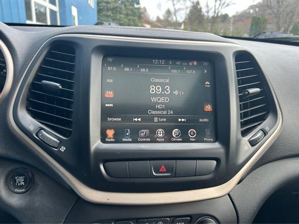 used 2015 Jeep Cherokee car, priced at $13,389