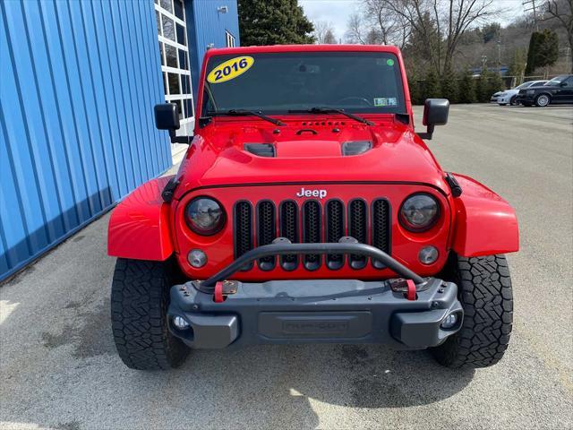 used 2016 Jeep Wrangler Unlimited car, priced at $21,955