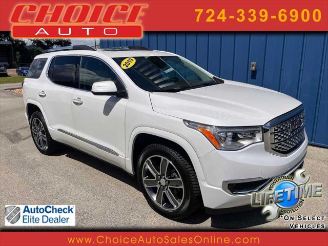 used 2019 GMC Acadia car, priced at $26,695