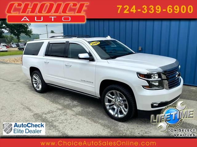 used 2020 Chevrolet Suburban car, priced at $44,815
