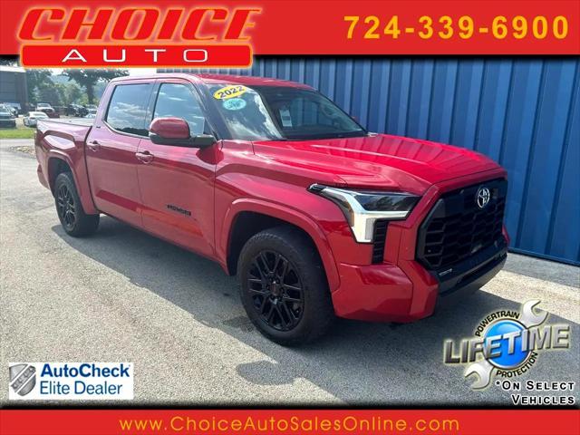 used 2022 Toyota Tundra car, priced at $40,958