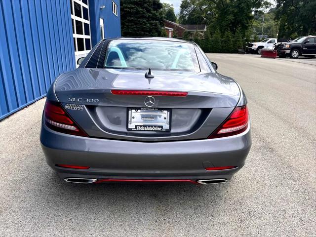used 2018 Mercedes-Benz SLC 300 car, priced at $28,399