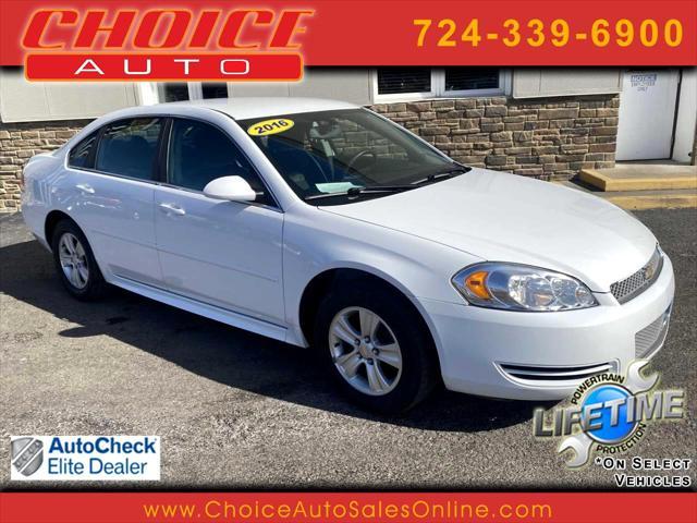 used 2016 Chevrolet Impala Limited car, priced at $11,924
