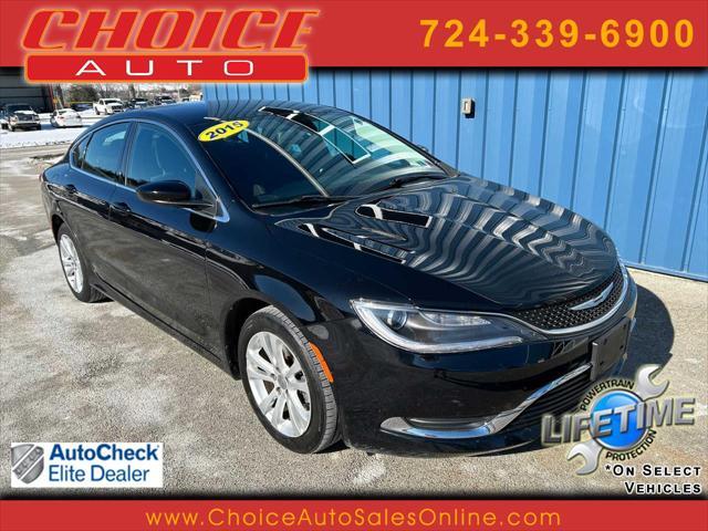 used 2015 Chrysler 200 car, priced at $10,919