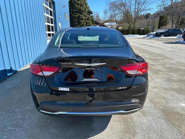 used 2015 Chrysler 200 car, priced at $10,919