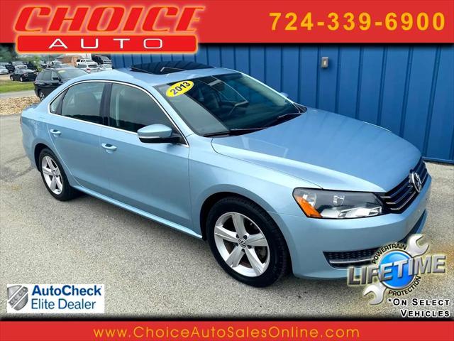 used 2013 Volkswagen Passat car, priced at $11,988