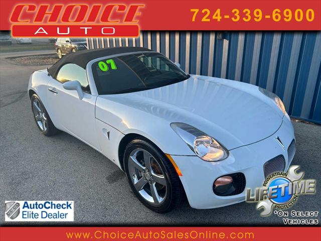 used 2007 Pontiac Solstice car, priced at $12,495