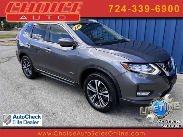 used 2018 Nissan Rogue Hybrid car, priced at $16,470