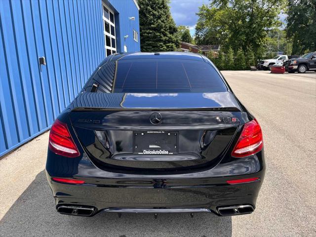 used 2018 Mercedes-Benz AMG E 63 car, priced at $49,997