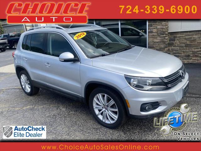 used 2012 Volkswagen Tiguan car, priced at $9,988