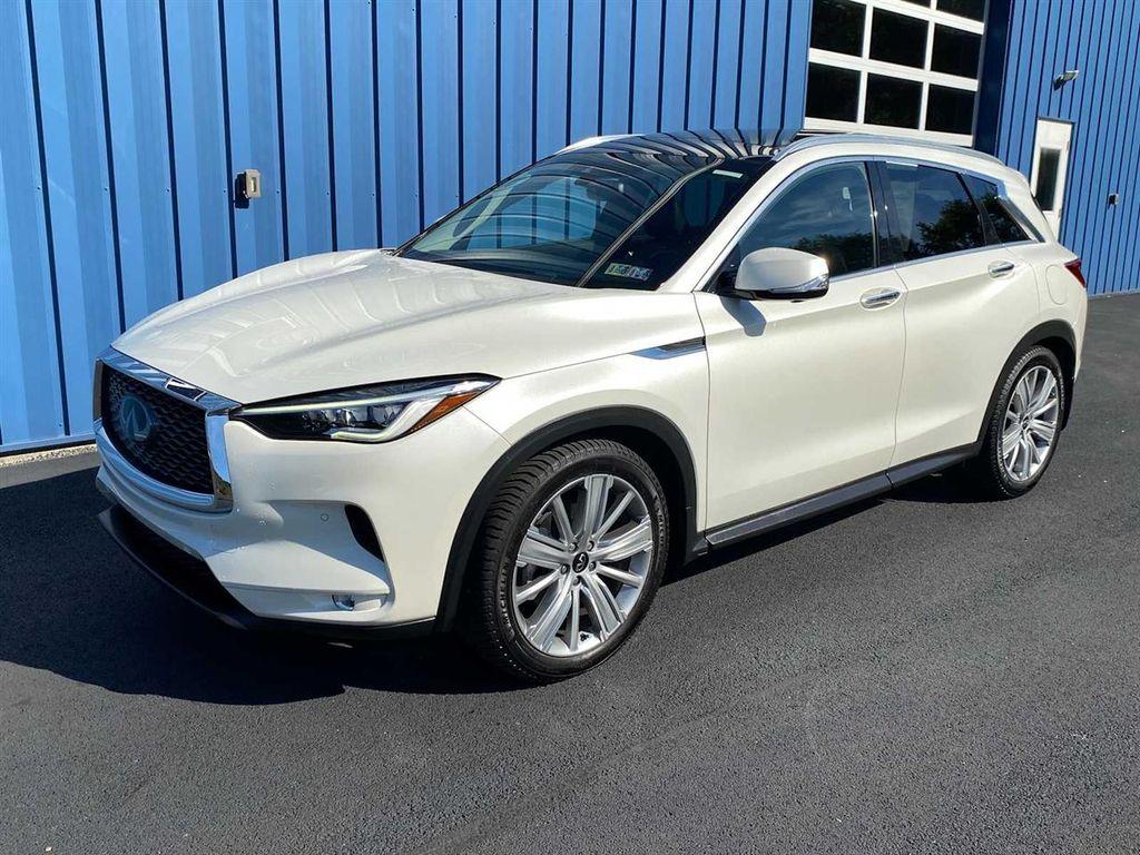 used 2021 INFINITI QX50 car, priced at $27,620