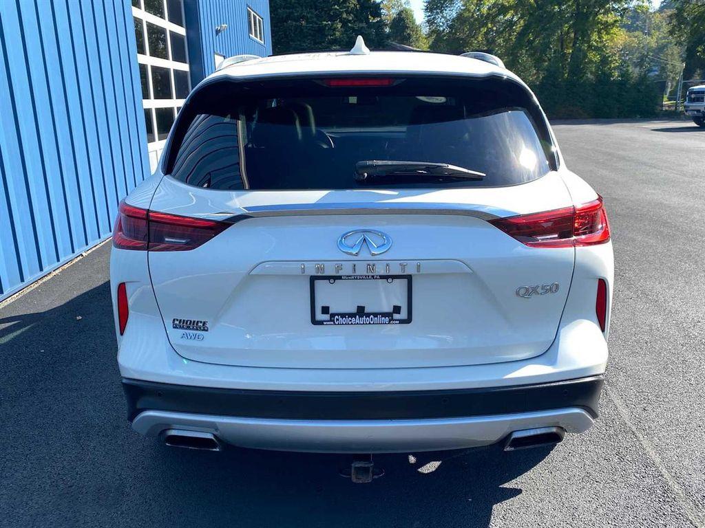 used 2021 INFINITI QX50 car, priced at $27,620