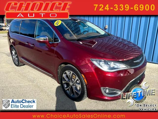 used 2017 Chrysler Pacifica car, priced at $15,900