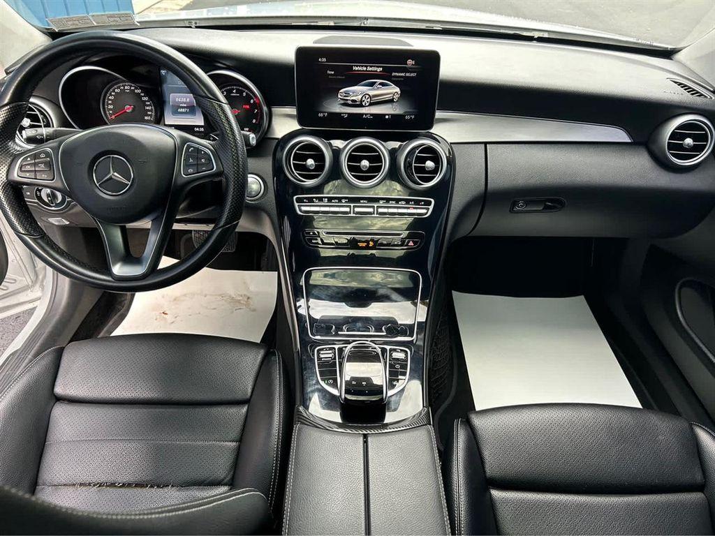 used 2017 Mercedes-Benz C-Class car, priced at $18,744