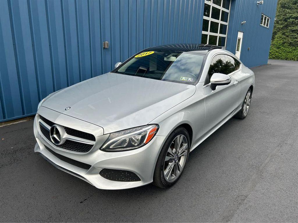 used 2017 Mercedes-Benz C-Class car, priced at $18,744