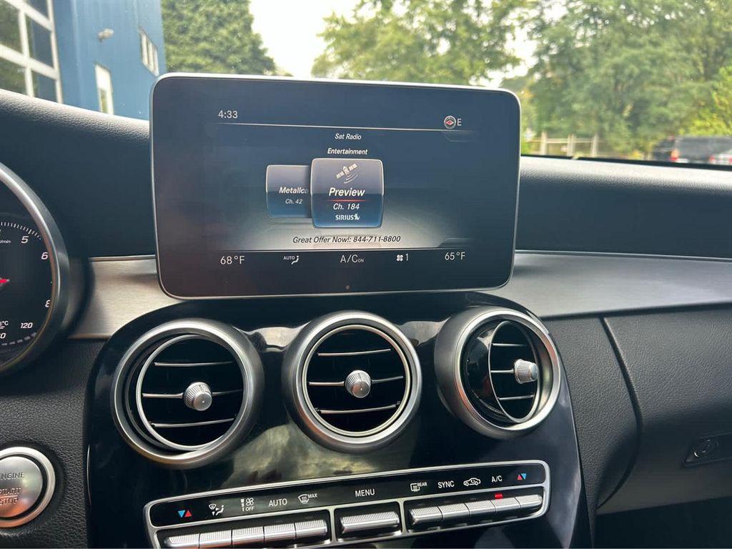 used 2017 Mercedes-Benz C-Class car, priced at $18,744