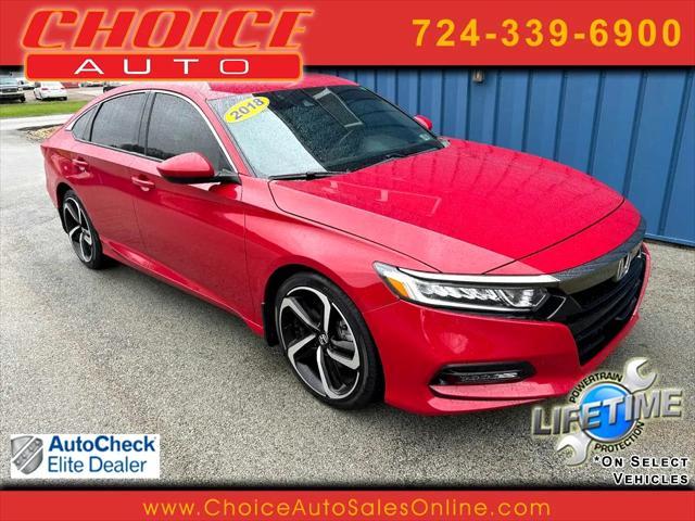 used 2018 Honda Accord car, priced at $20,933