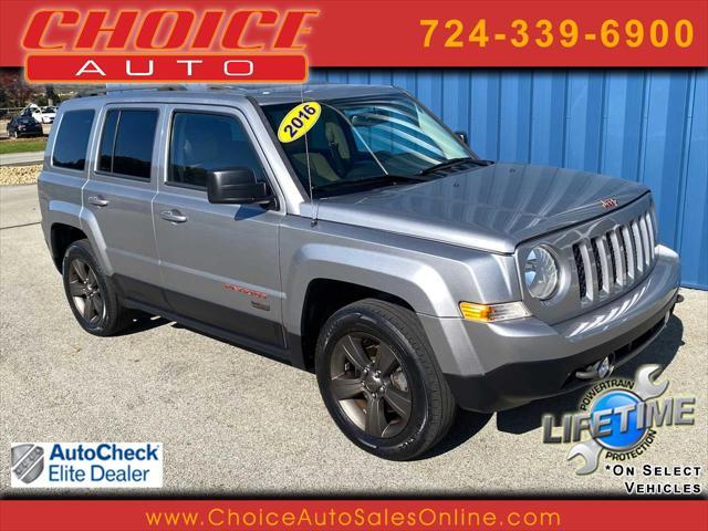 used 2016 Jeep Patriot car, priced at $11,489