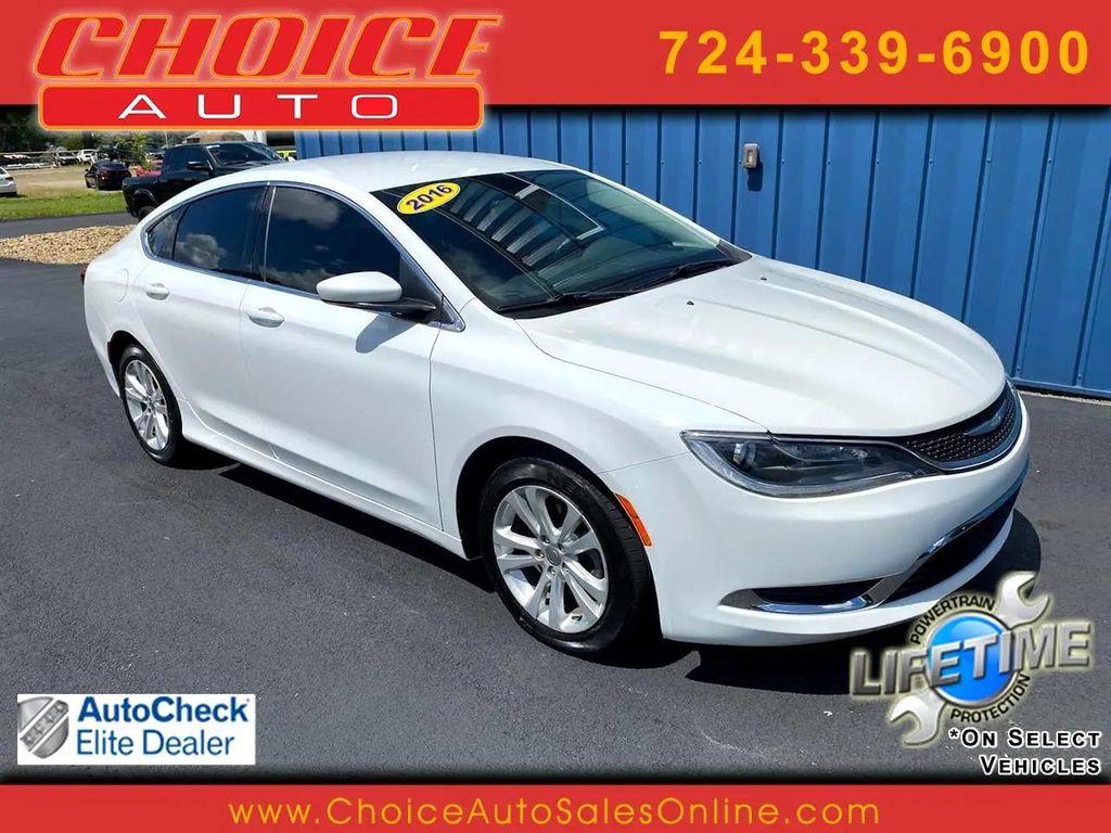 used 2016 Chrysler 200 car, priced at $12,818