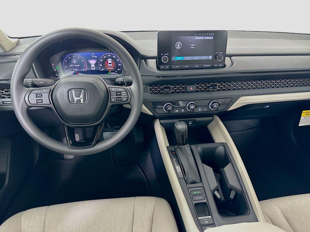new 2025 Honda Accord car, priced at $29,945