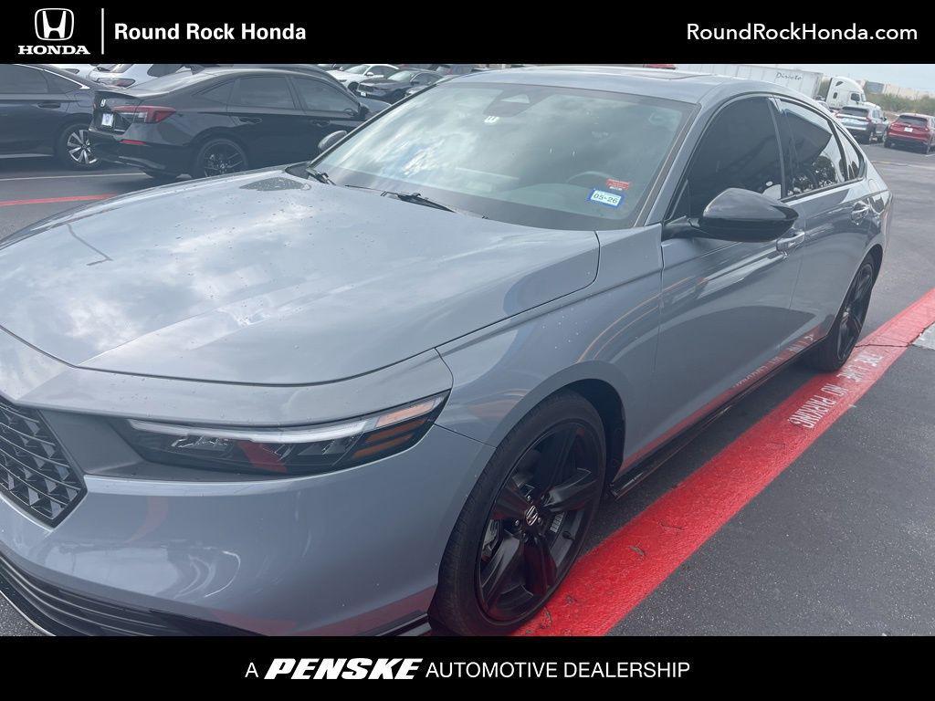 used 2023 Honda Accord Hybrid car, priced at $29,400