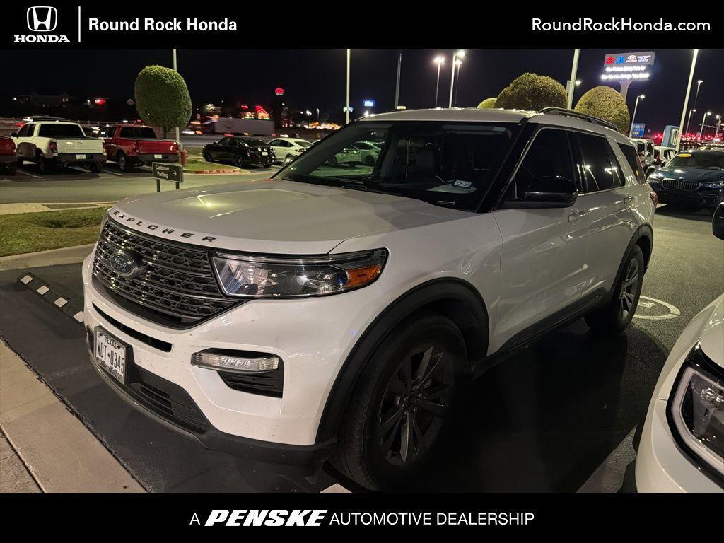 used 2022 Ford Explorer car, priced at $24,500