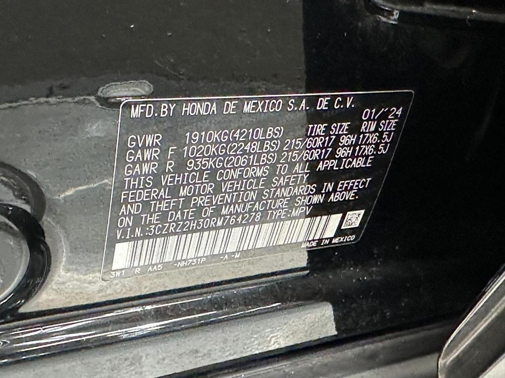 used 2024 Honda HR-V car, priced at $24,795