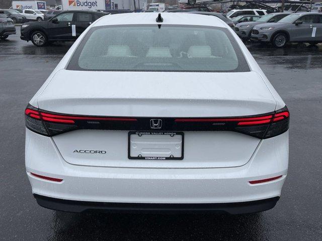 new 2025 Honda Accord car, priced at $31,100