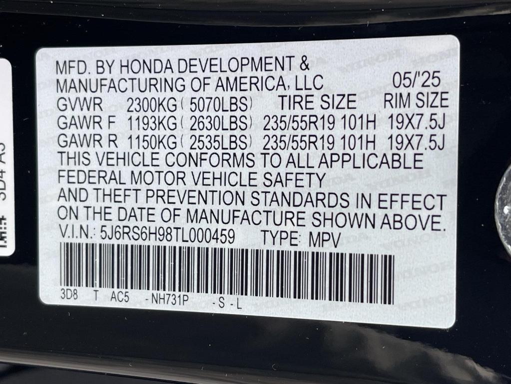new 2026 Honda CR-V Hybrid car, priced at $43,645