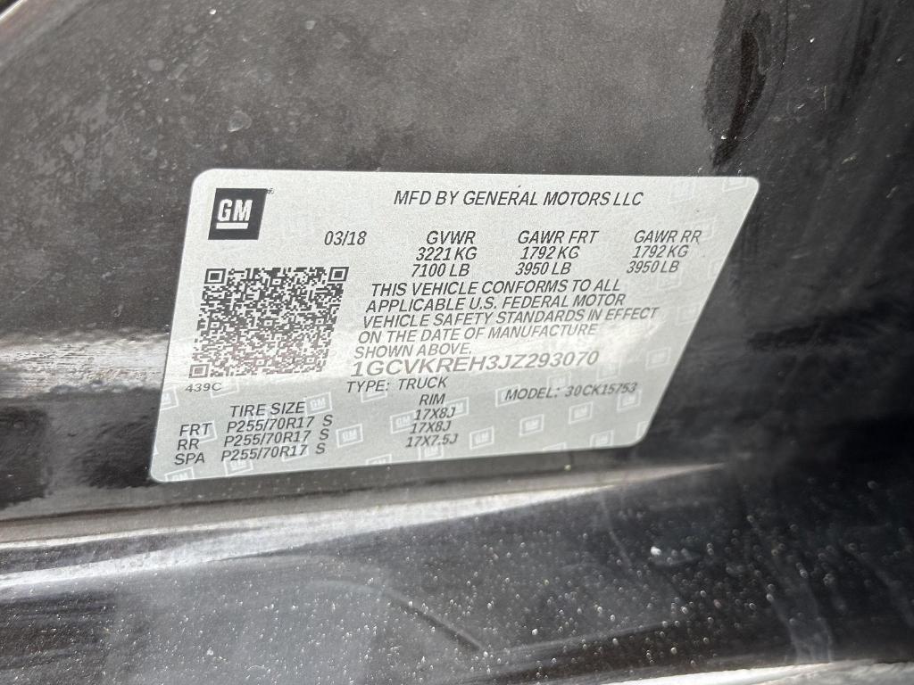 used 2018 Chevrolet Silverado 1500 car, priced at $23,995