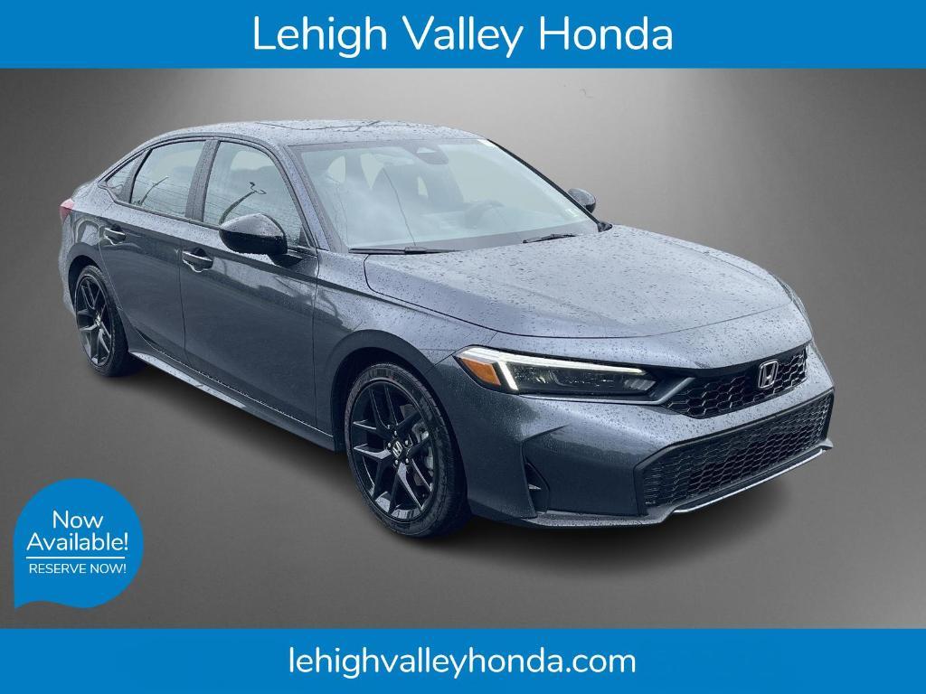 new 2025 Honda Civic Hybrid car, priced at $30,100