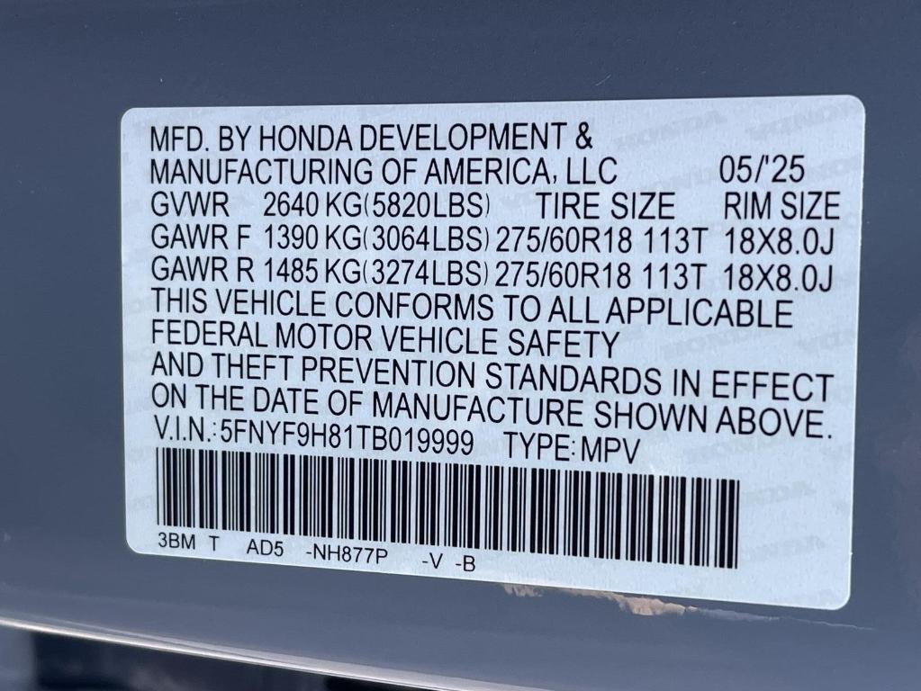 new 2026 Honda Passport car, priced at $50,876