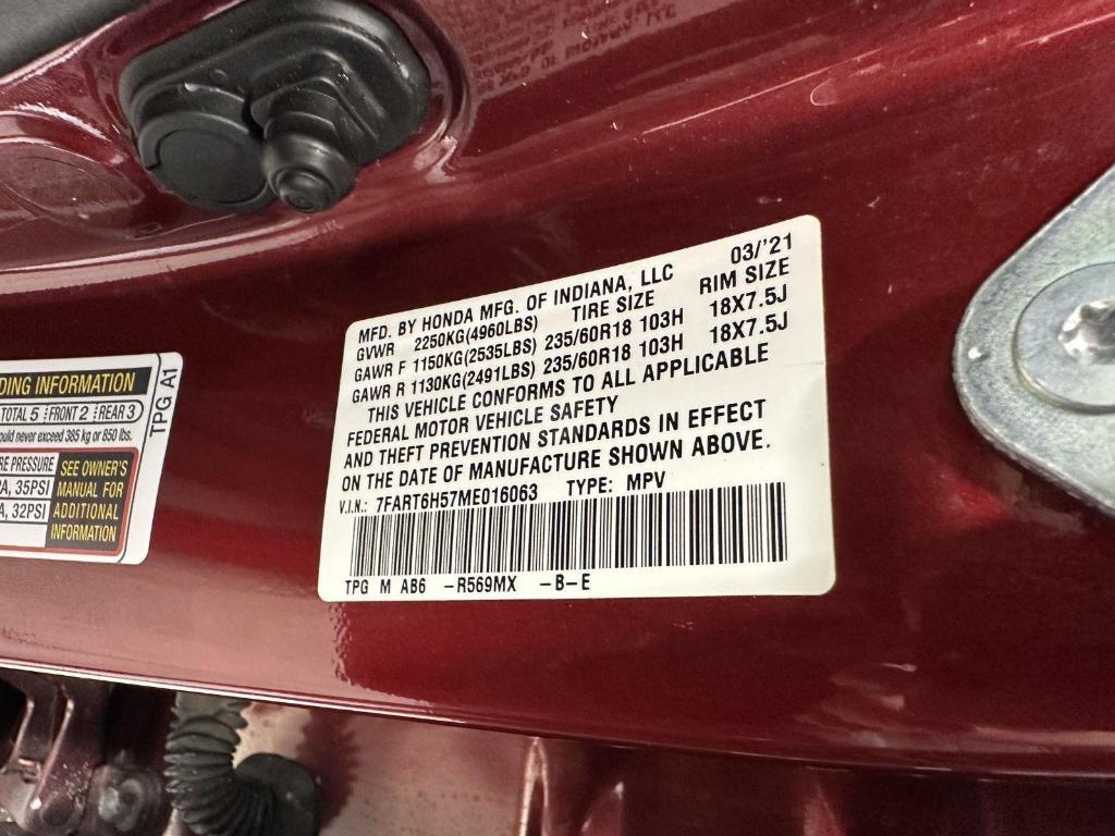 used 2021 Honda CR-V Hybrid car, priced at $20,495