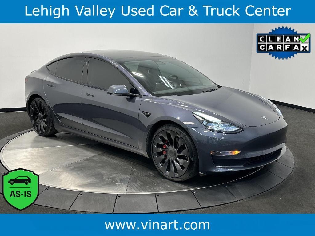 used 2022 Tesla Model 3 car, priced at $26,995